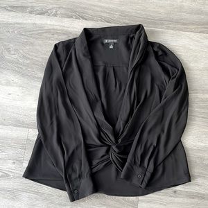 Black Long Sleeve Blouse